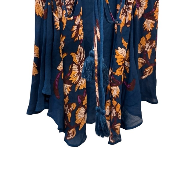 Free People Paint The Sun Slip Dress  Lg - Picture 9 of 13